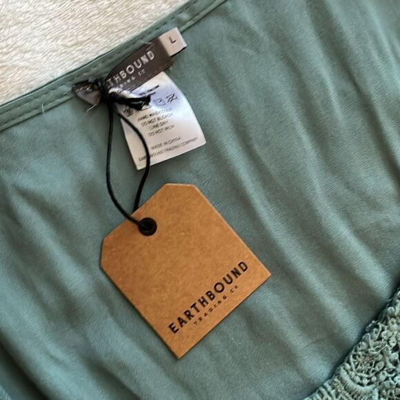 Earthbound trading co. Long sleeve midi dress. - Picture 6 of 7